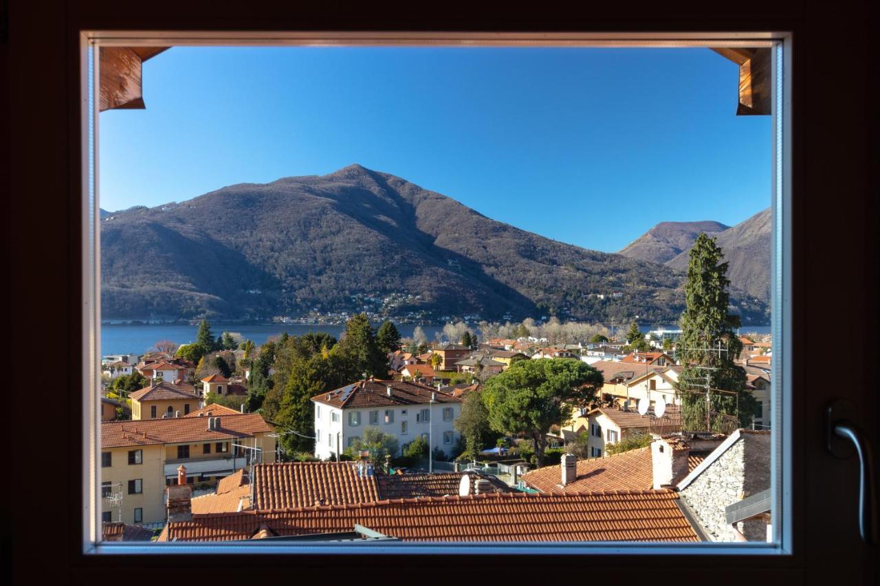 Casa Del Borgo "Aria & Acqua" Sul Lago Maggiore Maccagno Kültér fotó