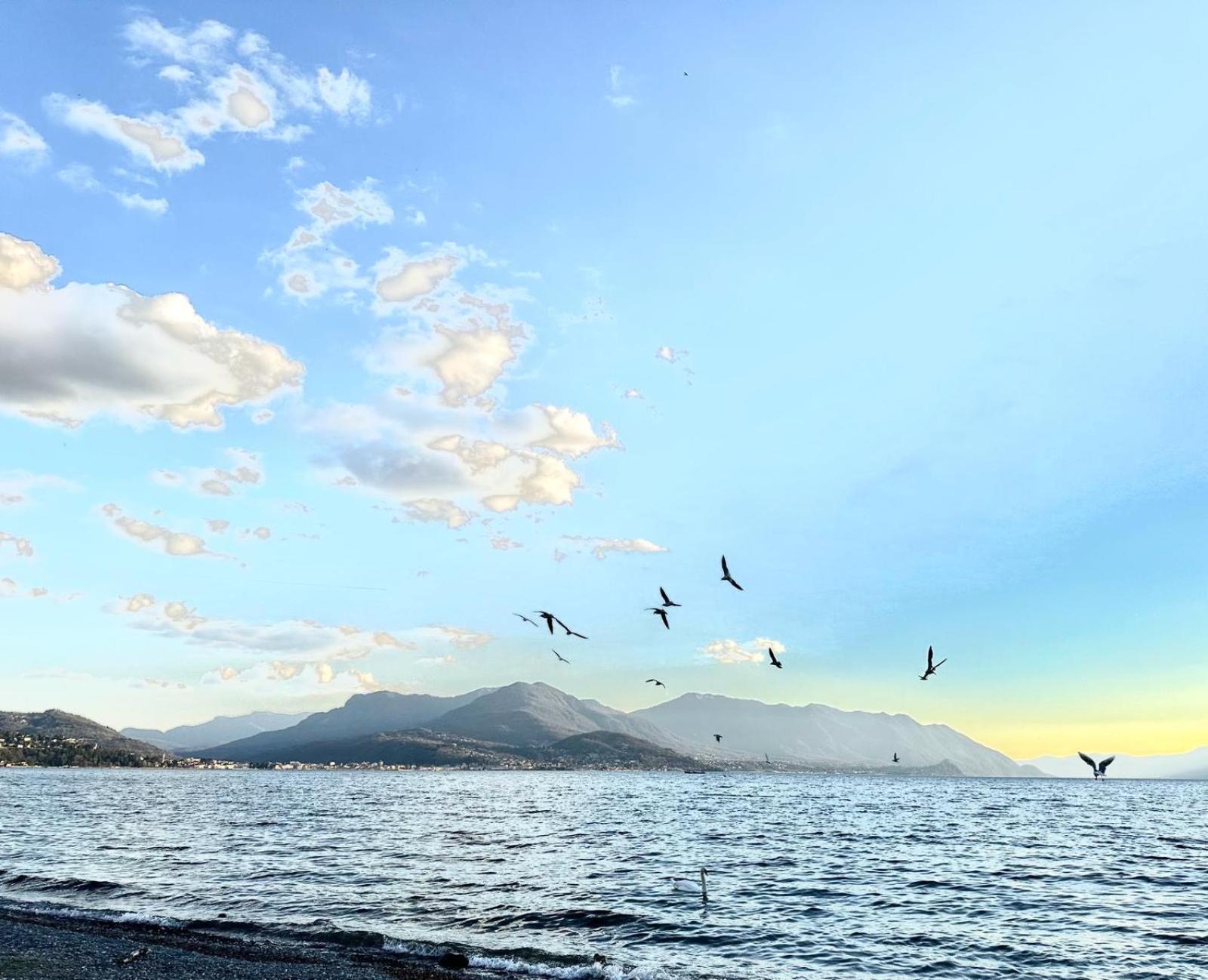 Casa Del Borgo "Aria & Acqua" Sul Lago Maggiore Maccagno Kültér fotó