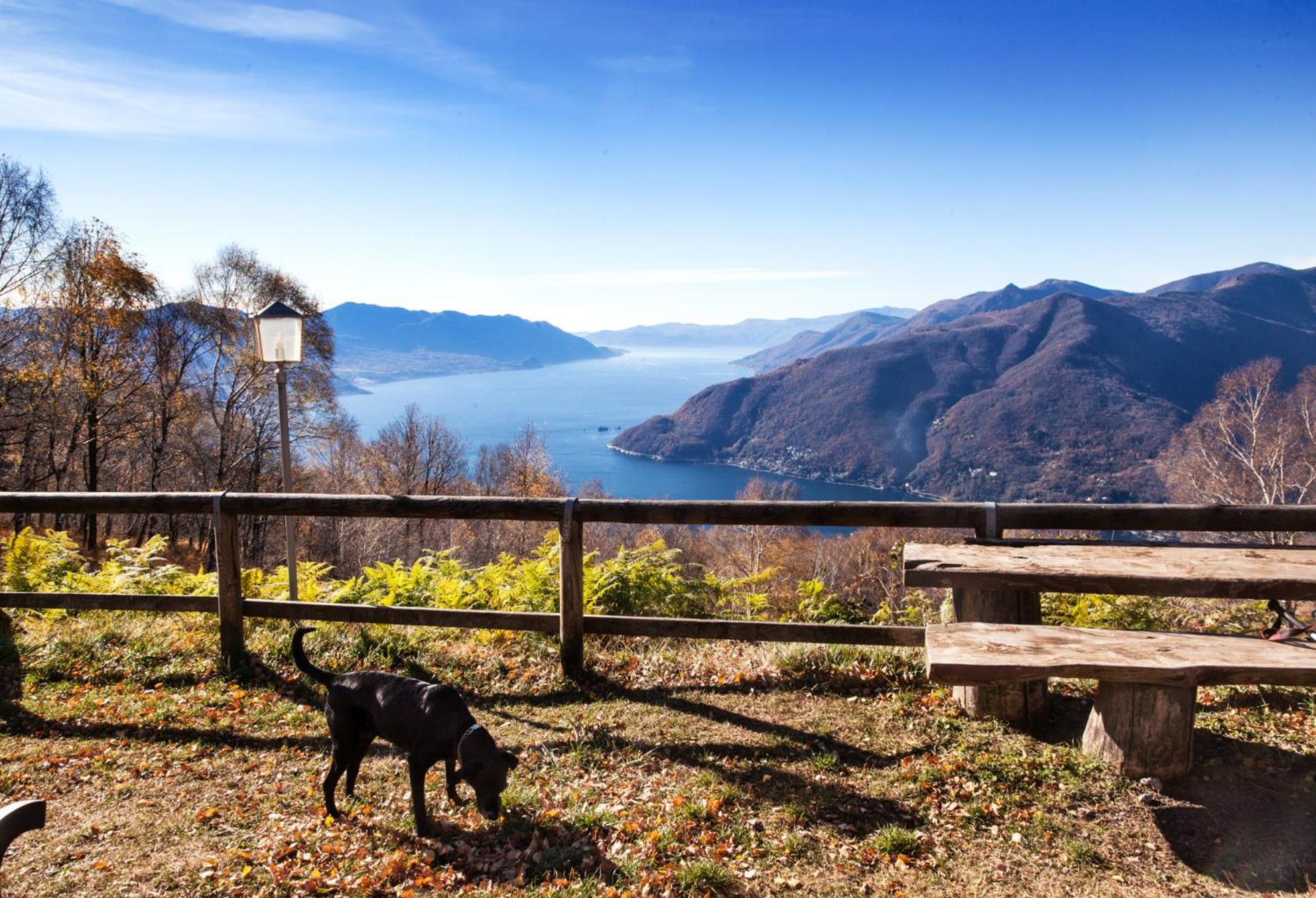 Casa Del Borgo "Aria & Acqua" Sul Lago Maggiore Maccagno Kültér fotó